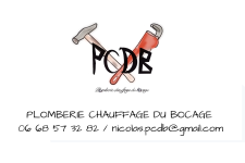 Logo de PCDB Plomberie Chauffage du Bocage Logo de PCDB Plomberie Chauffage du Bocage